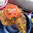 Oven grilled kienyeji chicken