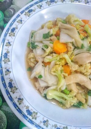 Foto resep Tumis sayur jamur tiram