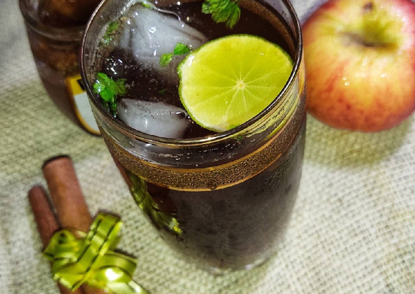 Apple Lemon Ice Tea 🍵🍵🍎🍎