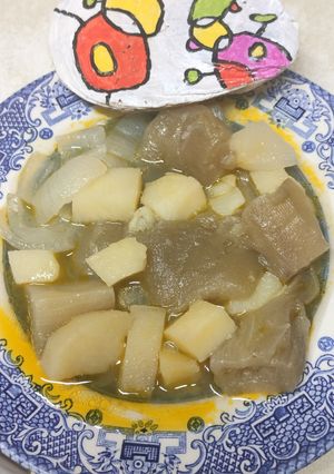 Foto principal de Guiso de patatas y berenjenas