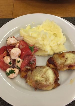 Mozzarellás paradicsomsaláta Lilla konyhájából recept fotója