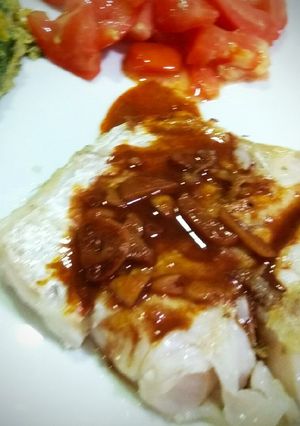 Una foto de Salsa de pimentón y ajo