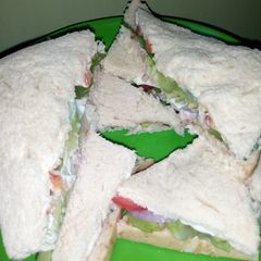 A picture of Nigerian sandwich.