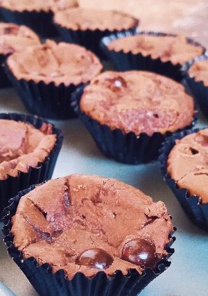 Foto resep Mini Chewy brownies