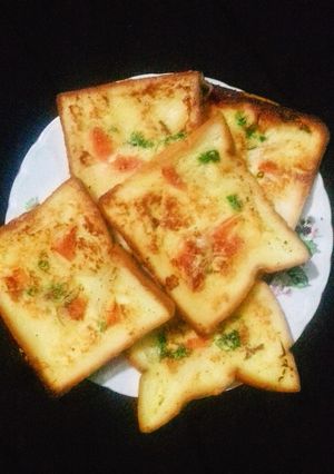 A picture of Spicy bread toast.
