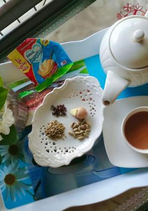 A picture of Masala chai.