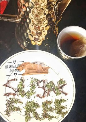 Ganyen shayi ainihin hoton girkin