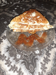 A picture of Egg Wraped Sandwich.