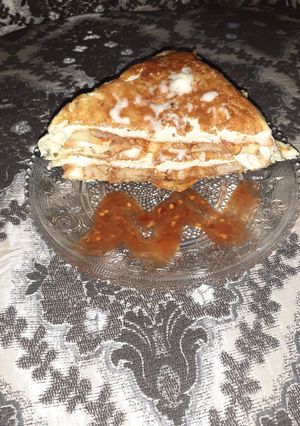 A picture of Egg Wraped Sandwich.