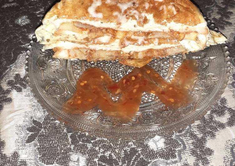 Egg Wraped Sandwich