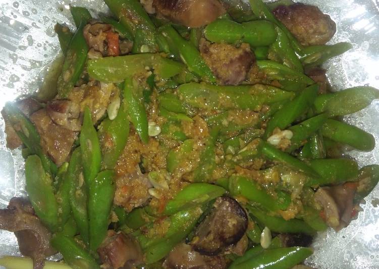 Resep Tumis buncis ati ampela., Enak