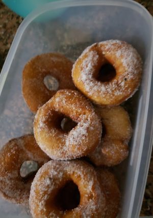 Una foto de Rosquitas con harina de pizza