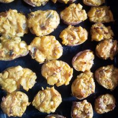A picture of Baked potatoes.