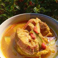 Kuah Kuning Kakap Merah-レシピのメイン写真