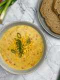 Irische Cheddar-Suppe mit Ale