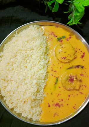 A picture of Kadhi Chawal (Kadhi Chawal Recipe).