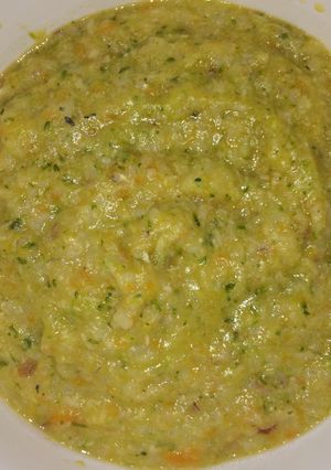 Foto resep Mpasi 10bulan (bubur ikan tenggiri)