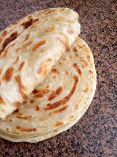A picture of Soft chapats.