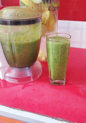 Green smoothie ainihin hoton girkin