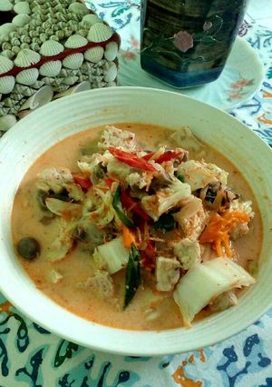Foto resep Lodeh tempe sawi putih
