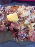 Guiso de lentejas con capón