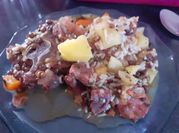 Una foto de arroz gallo