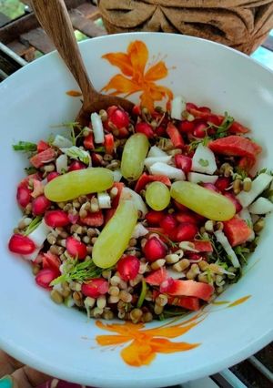 A picture of Sweet potato salad.
