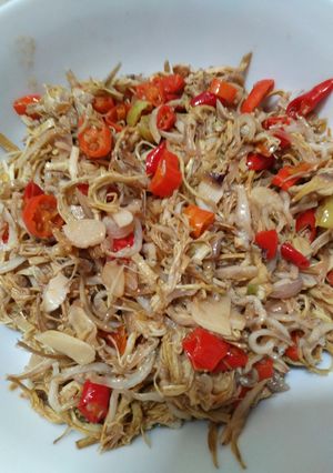Foto resep Tumis Kembang Duren Teri