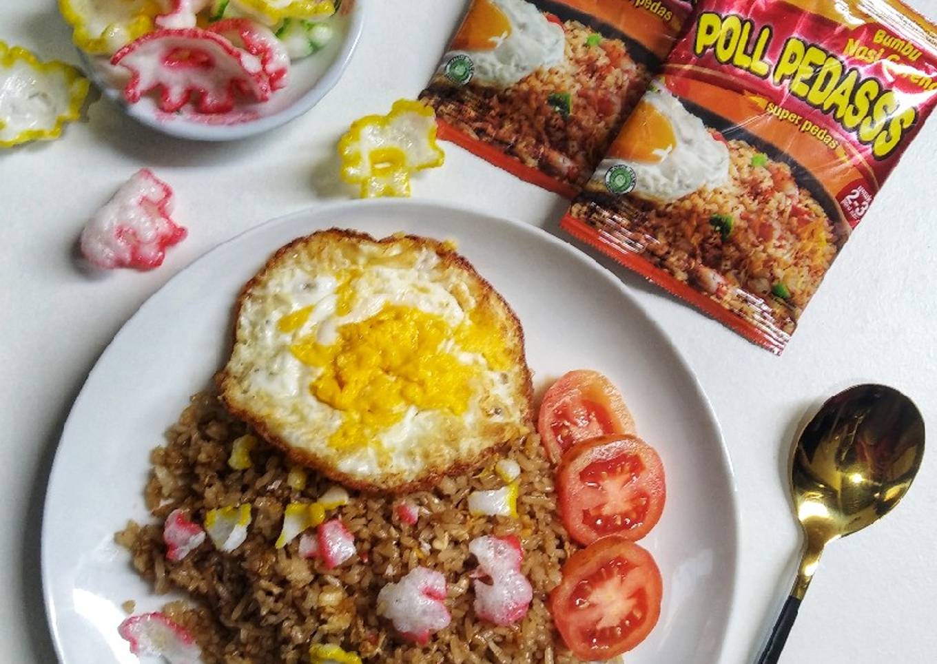 Nasi goreng poll pedas