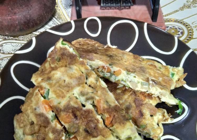 Dadar Telur Sayuran