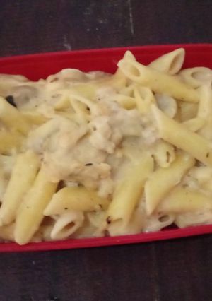 Foto resep Penne Saus Carbonara