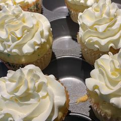 A picture of My go to Italian Meringue Buttercream.