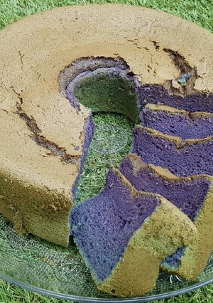 Foto resep Chiffon Talas Ungu