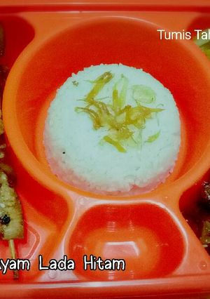 Foto resep Bekal Suami - Sate Ayam Lada Hitam