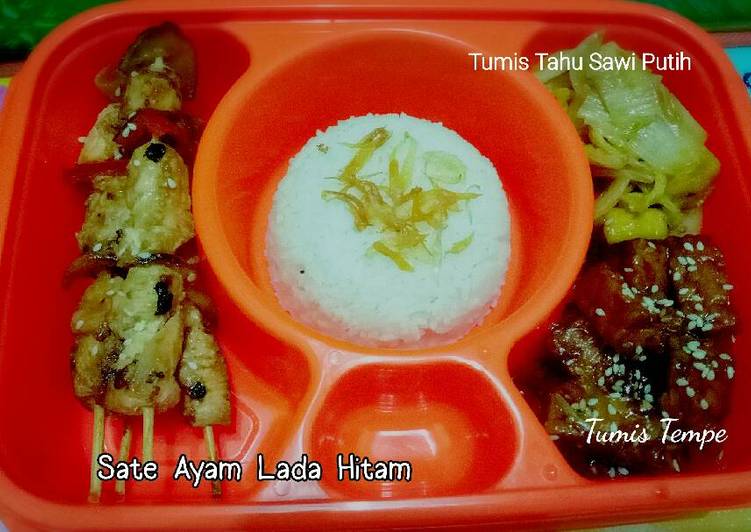 Bekal Suami - Sate Ayam Lada Hitam