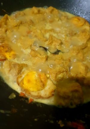 Foto resep Tahu Tempe Telur Kuah Pedas