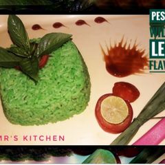 Pesto Rice with Basil Lemon Flavour A picture of Pesto Rice with Basil Lemon Flavour.