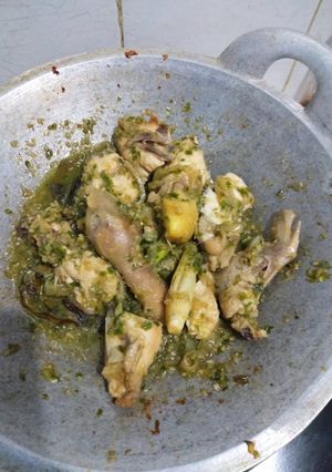 Foto resep Ayam cabe ijo