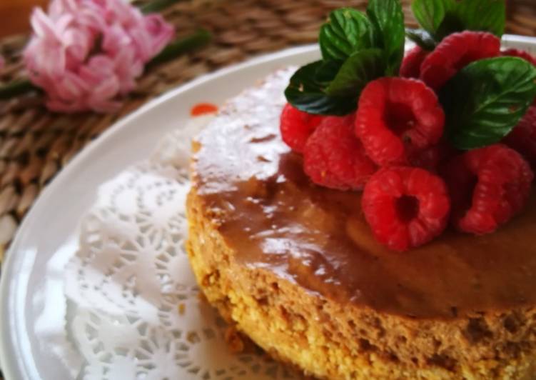 Mini tartas de mousse de chocolate con avellanas