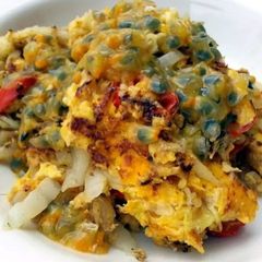 A picture of Cabbage Omelette.
