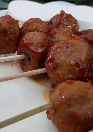 Foto resep Bakso bakar BBQ