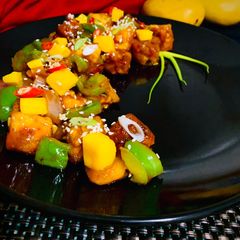 A picture of Mango Infused Chilli Paneer.