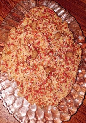 A picture of Gajar ka lazeez halwa.