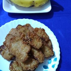 A picture of Thai Fried Bananas.