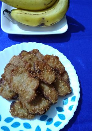 A picture of Thai Fried Bananas.