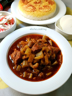 عکسی از دستور خورشت کرفس
