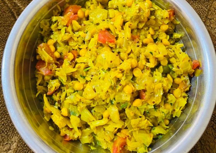 Easiest Way to Make Award-winning Cabbage With Chana Dal