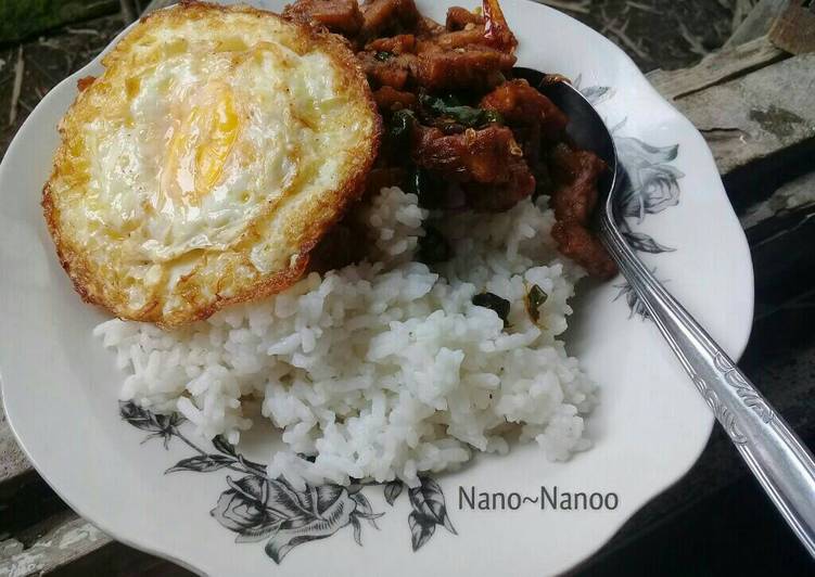 Resep Nasi  Telur  aka NASTEL ala burjo  Jogja pr 