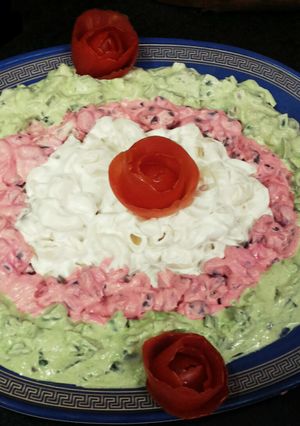 A picture of Salad of colors.