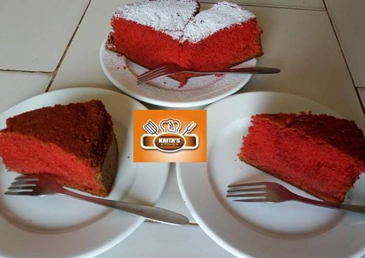 Step-by-Step Guide to Prepare Homemade Red velvet cake